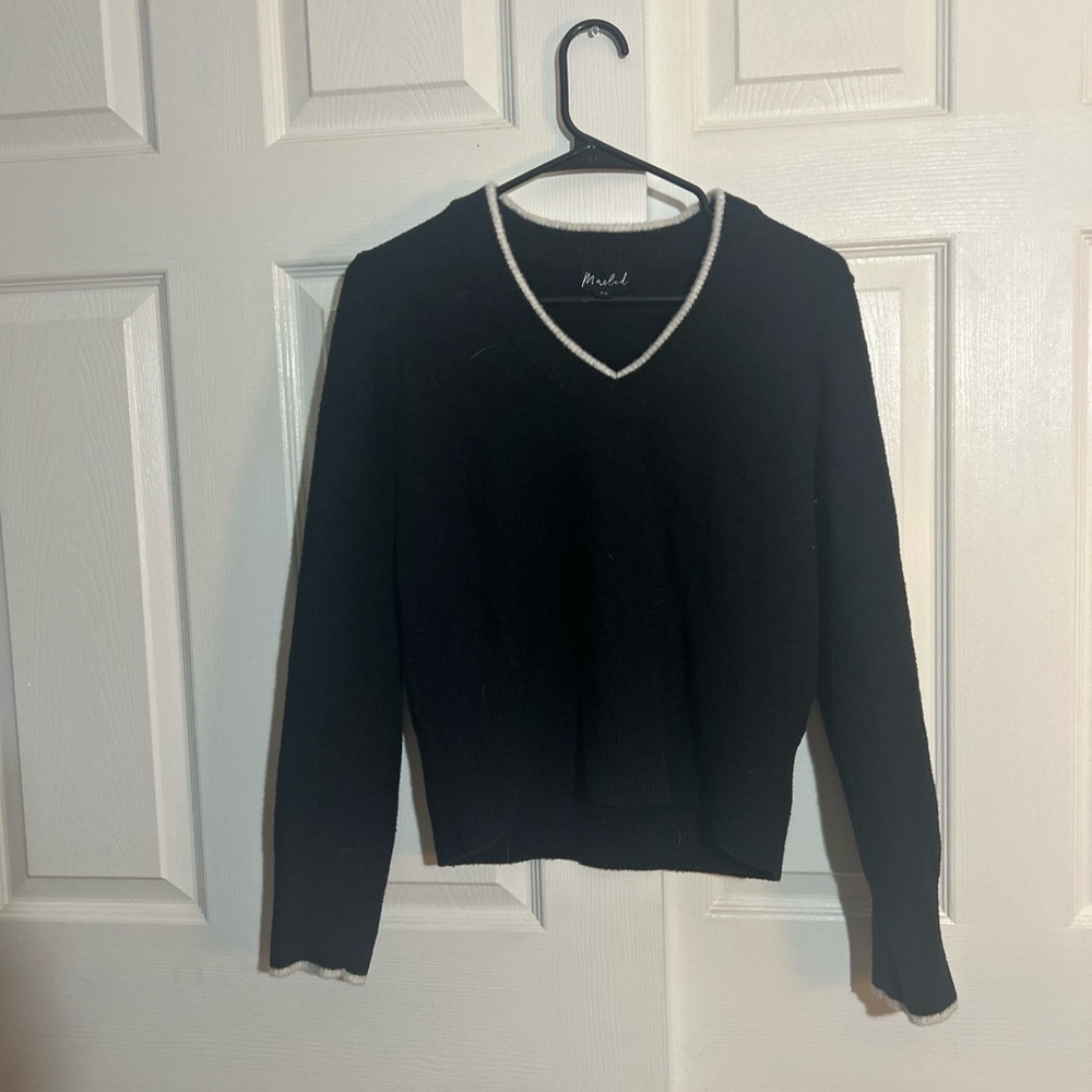 Wool Sweater Cropped Medium